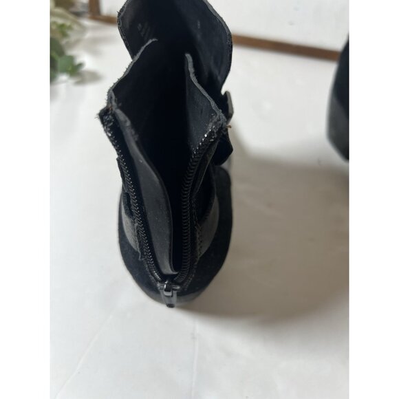 Korks by Kork-Ease Rohit Strap Ankle Boots Bootie In Black Size 8.5 - Picture 6 of 8